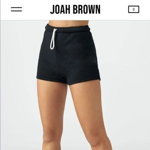 Joah Brown Sweat Shorts.